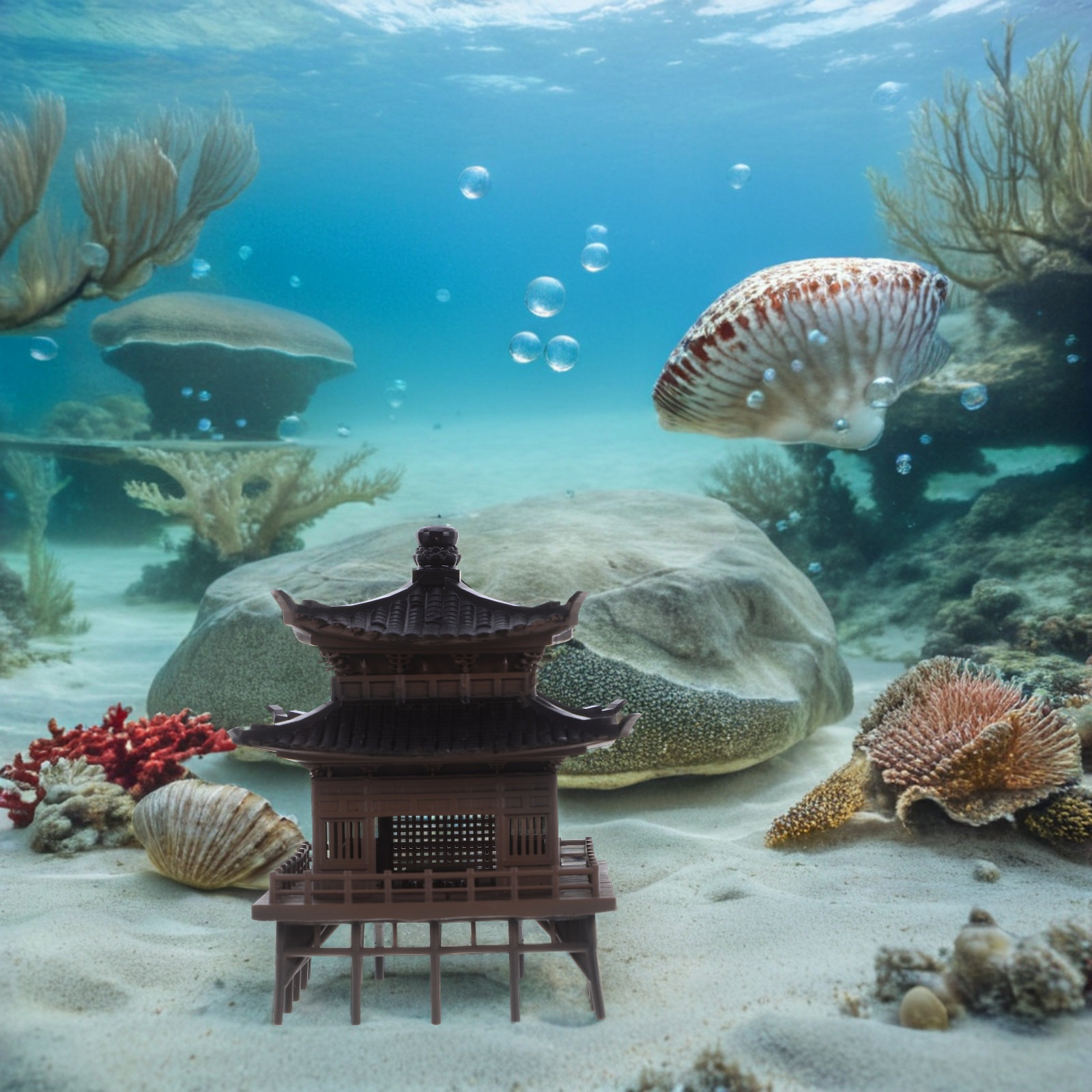 Small Chinese Pavilion Decor f - đánh giá và giá Bonsai Garden Landscape Design