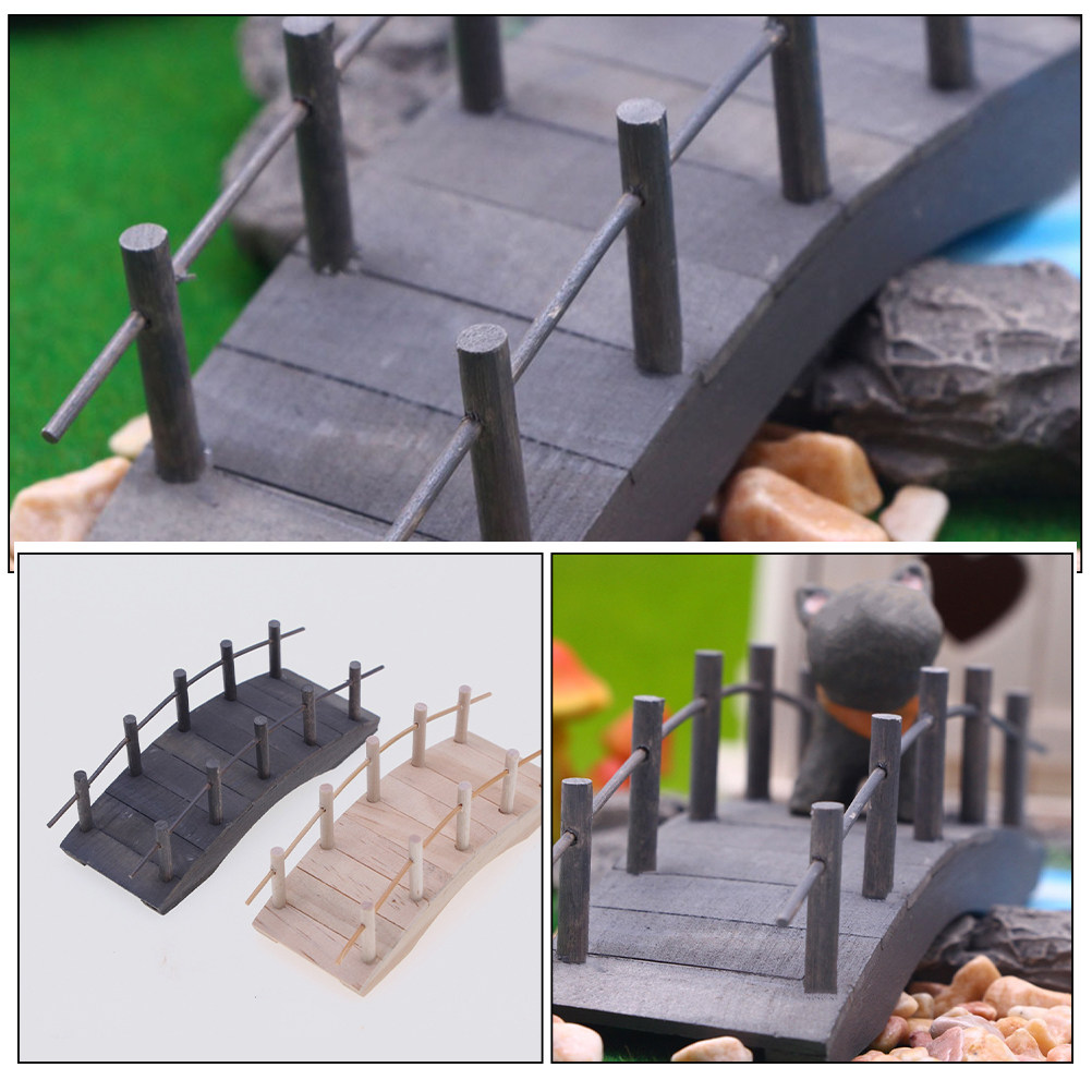 2Pcs Miniature Arch Bridge Vin - đánh giá và giá Bonsai Garden Landscape Design