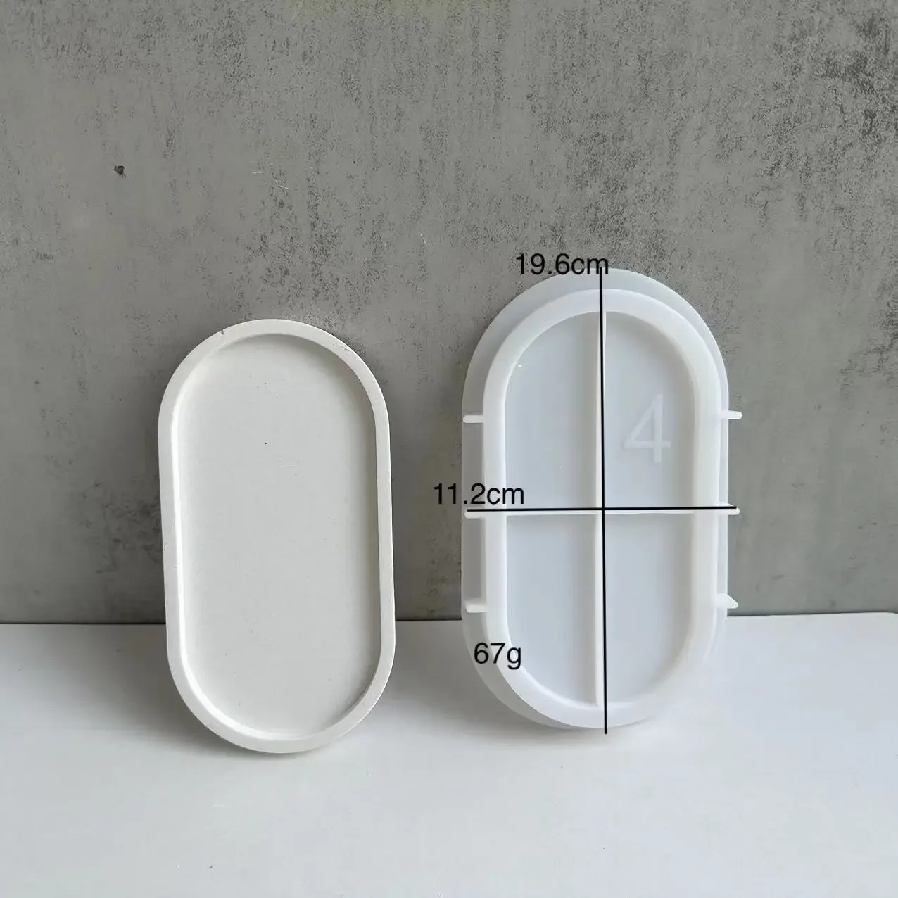Oval Flower Pot Base Mold Ceme - đánh giá và giá Drip Tray Saucer