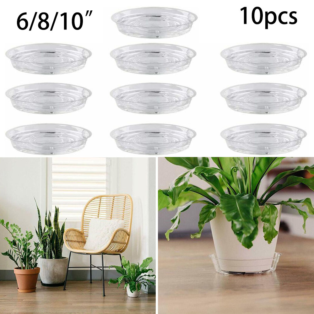 10pc Garden Plant Saucer Drip  - đánh giá và giá Drip Tray Saucer
