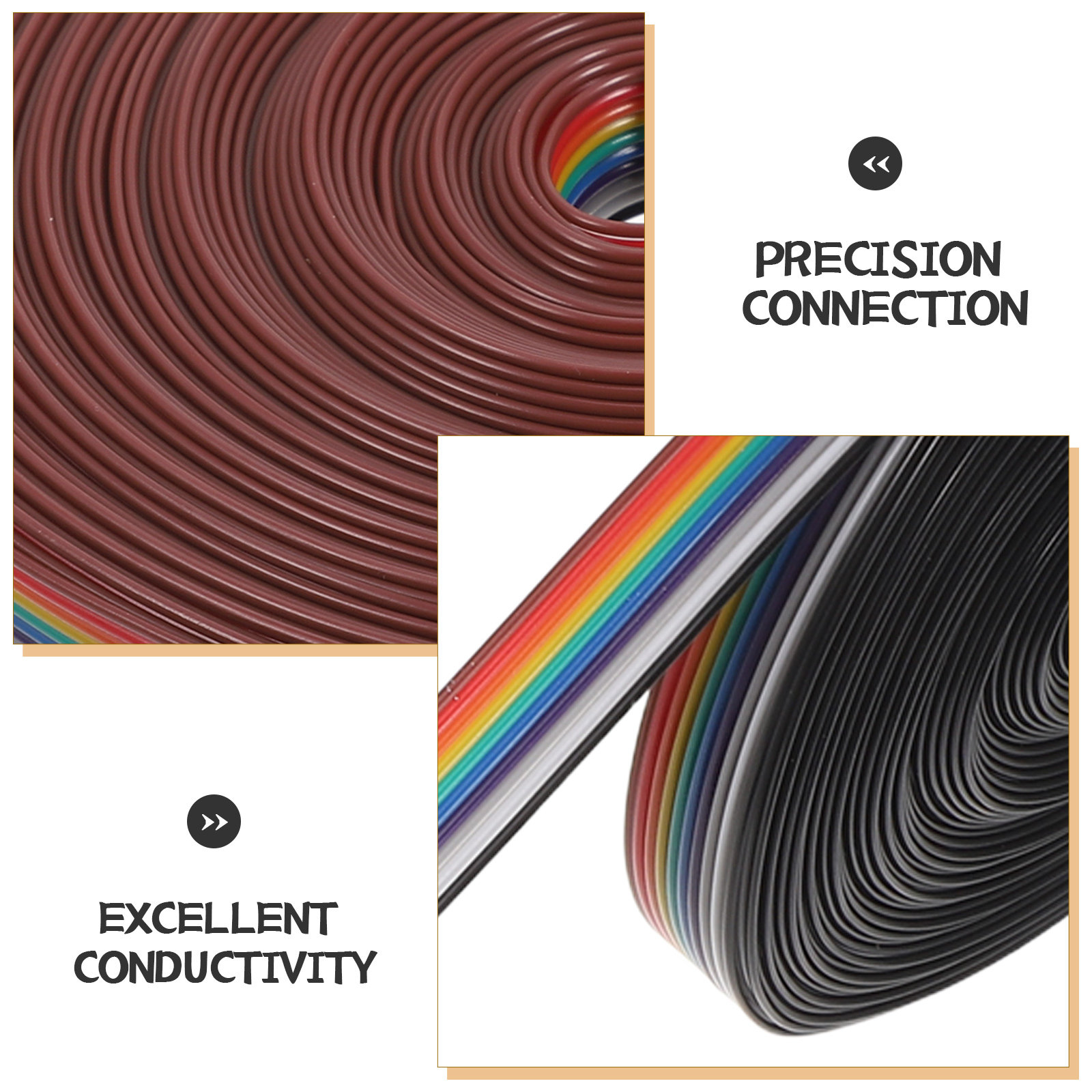 1 Roll Flat Ribbon Cable Idc 1 - đánh giá và giá Copper Wire Roll